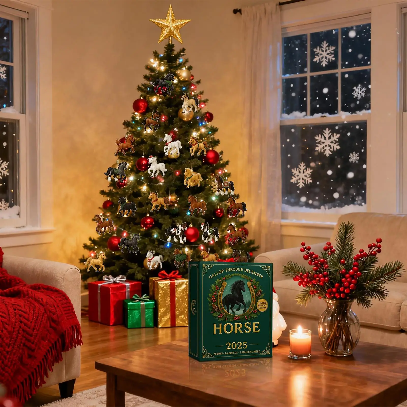 Bailey - クリスマスホースカレンダー